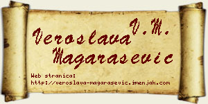 Veroslava Magarašević vizit kartica
